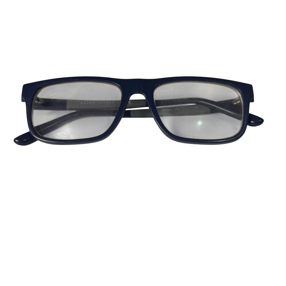 Ralph Lauren PH 2218 5528 Mens Navy Blue Rectangular Eyeglasses Frames 54-17-145